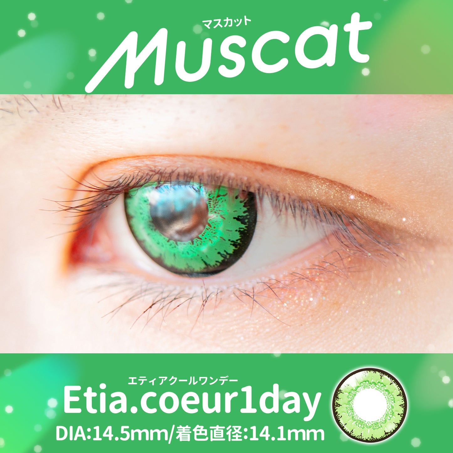 PUDDING Etia Coeur Muscat | 1 Day, 6 Pcs