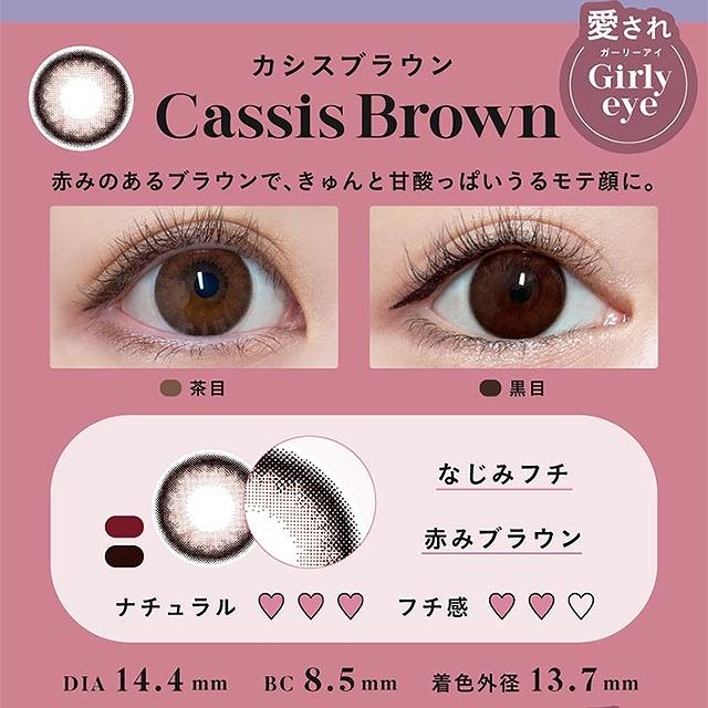 PUDDING Bambi Series Cassis Brown | 1 Day