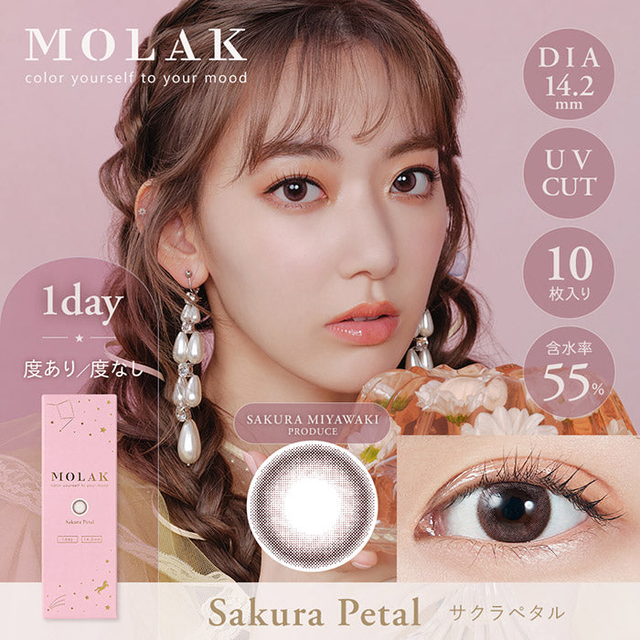 PUDDING MOLAK Sakura Petal | 1 Day, 10 Pcs
